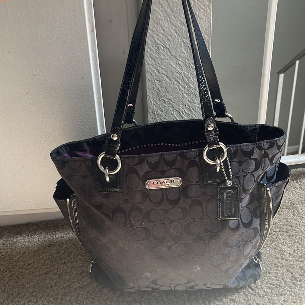 Coach black bag - Picture 3 of 5